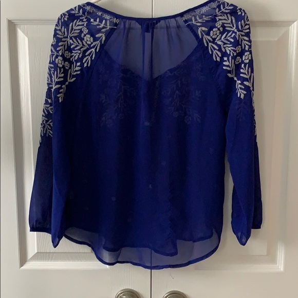 polyester blouse - Picture 2 of 5